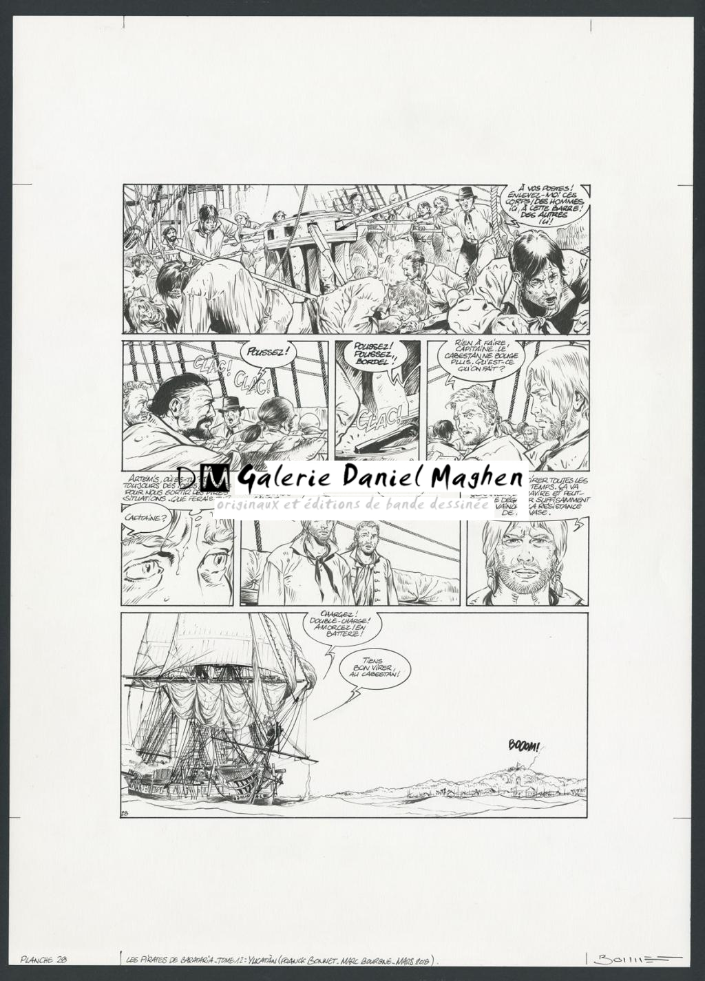 Planche originale - Franck Bonnet - Encre de Chine sur papier - 4283