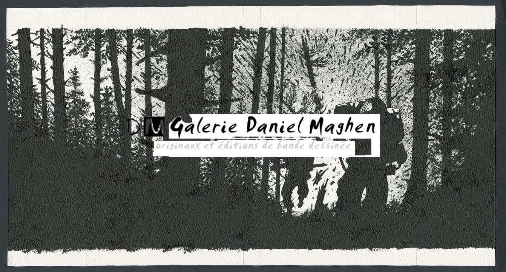 Couverture originale de l'édition spéciale - Steve Cuzor - Encre de Chine et rehauts de gouache blanche sur p - 5121