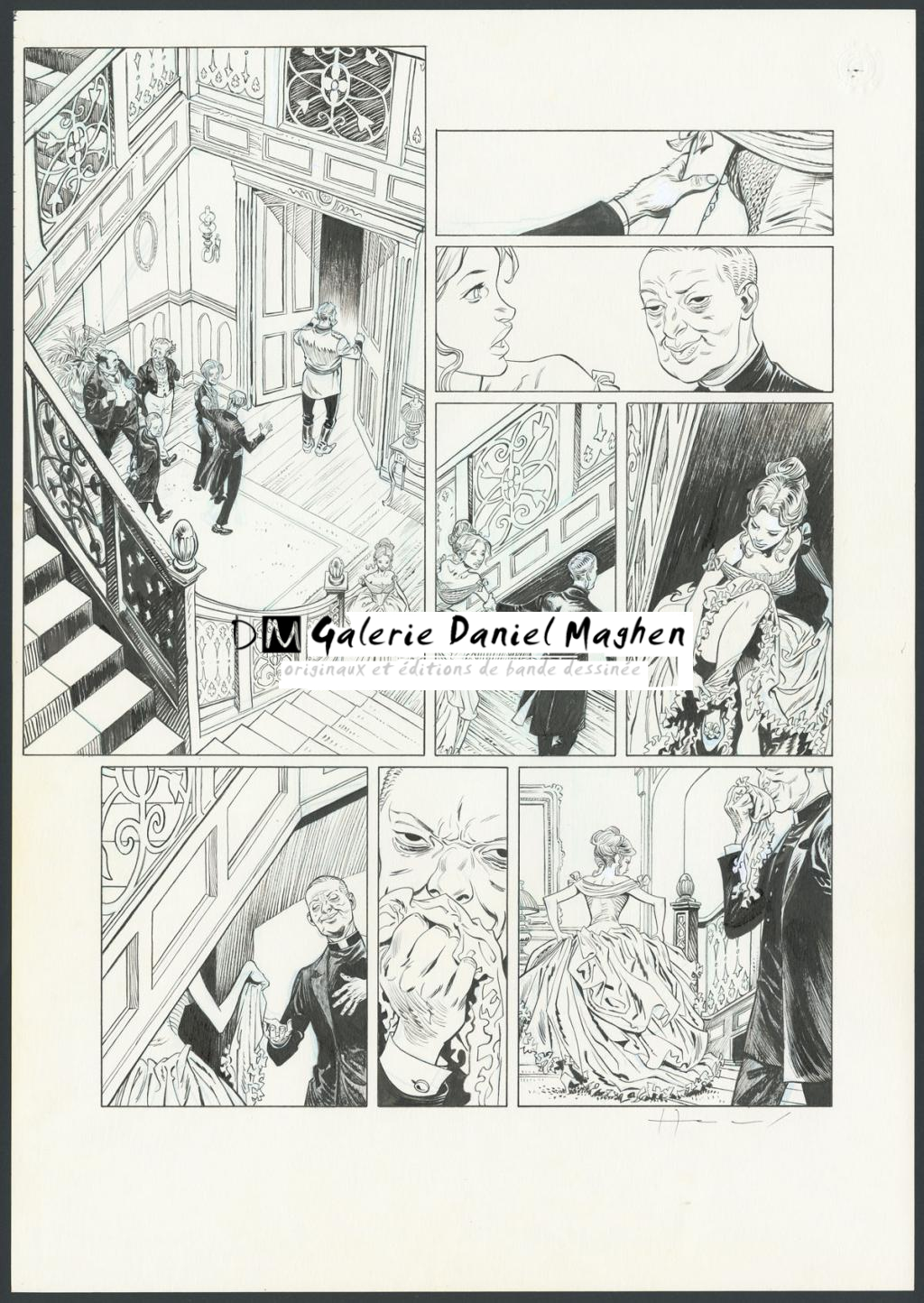 Planche originale n°15 - Homs - Encre de Chine sur papier - 6120