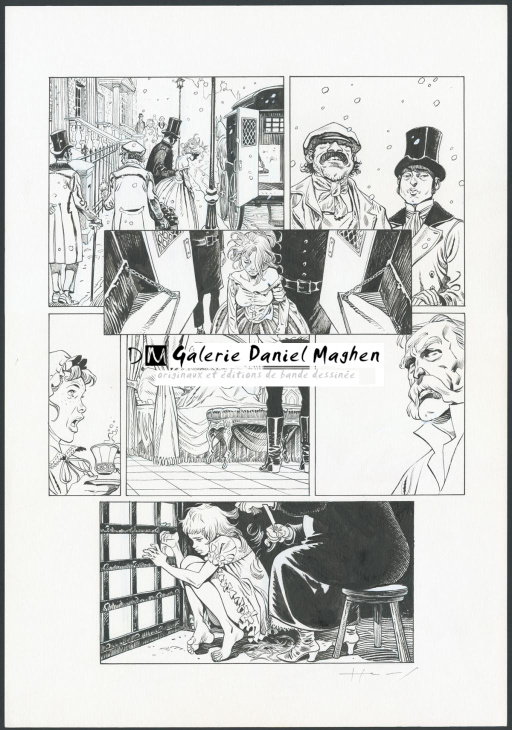 Planche originale n°22 - Homs - Encre de Chine sur papier - 5201