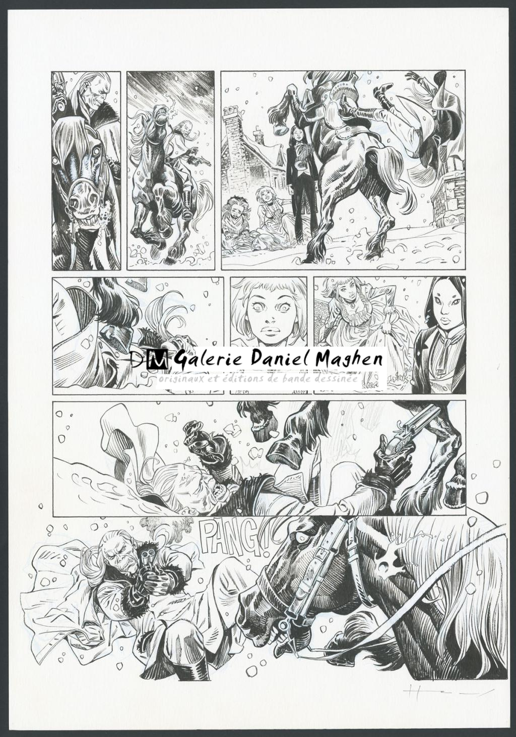 Planche originale n°41 - Homs - Encre de Chine sur papier - 5545