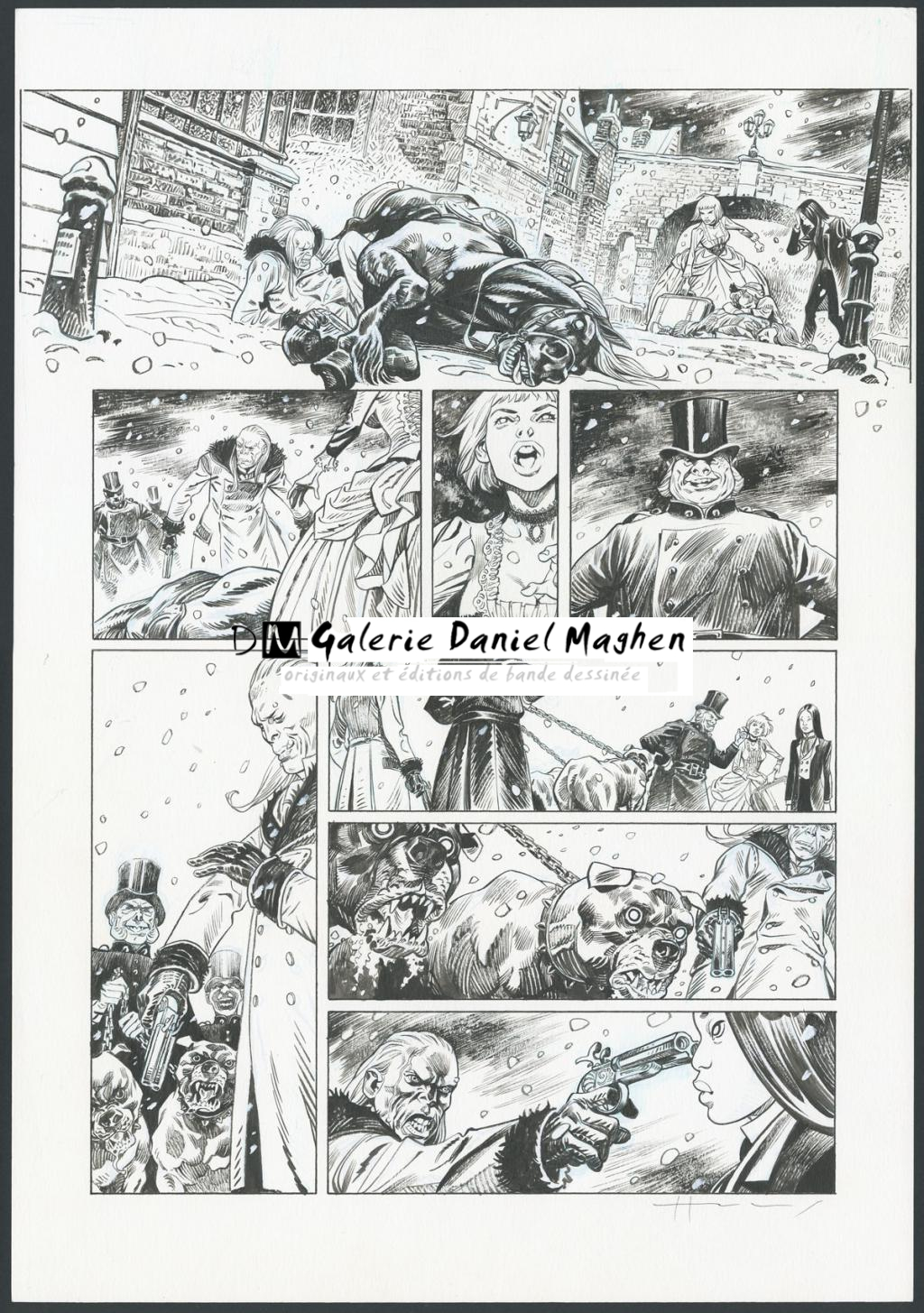 Planche originale n°42 - Homs - Encre de Chine sur papier - 5546