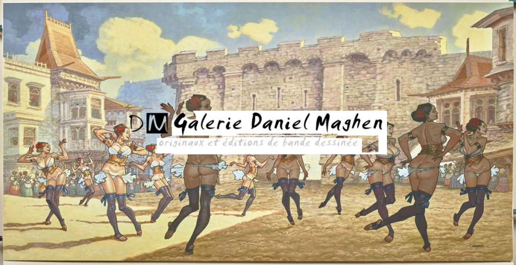 Illustration originale - Didier Cassegrain - Technique mixte - 4138