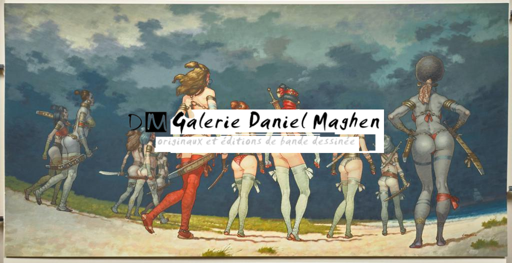 Illustration originale - Didier Cassegrain - Technique mixte - 4745