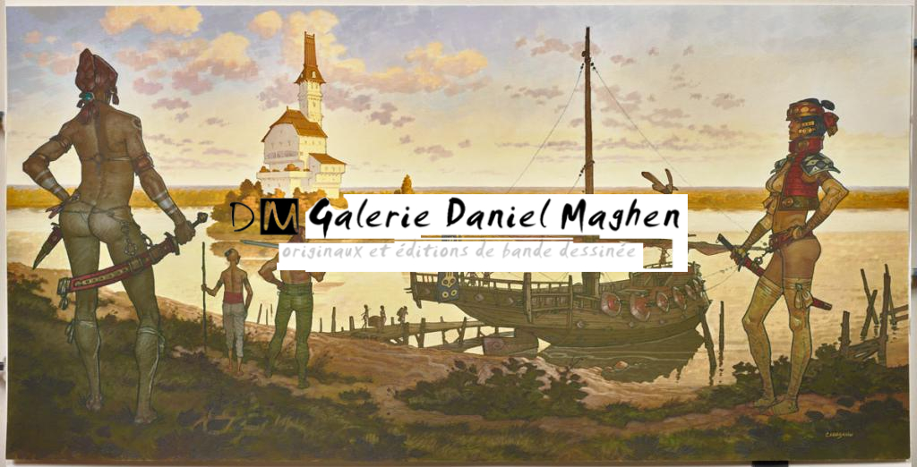 Illustration originale - Didier Cassegrain - Technique mixte - 5442