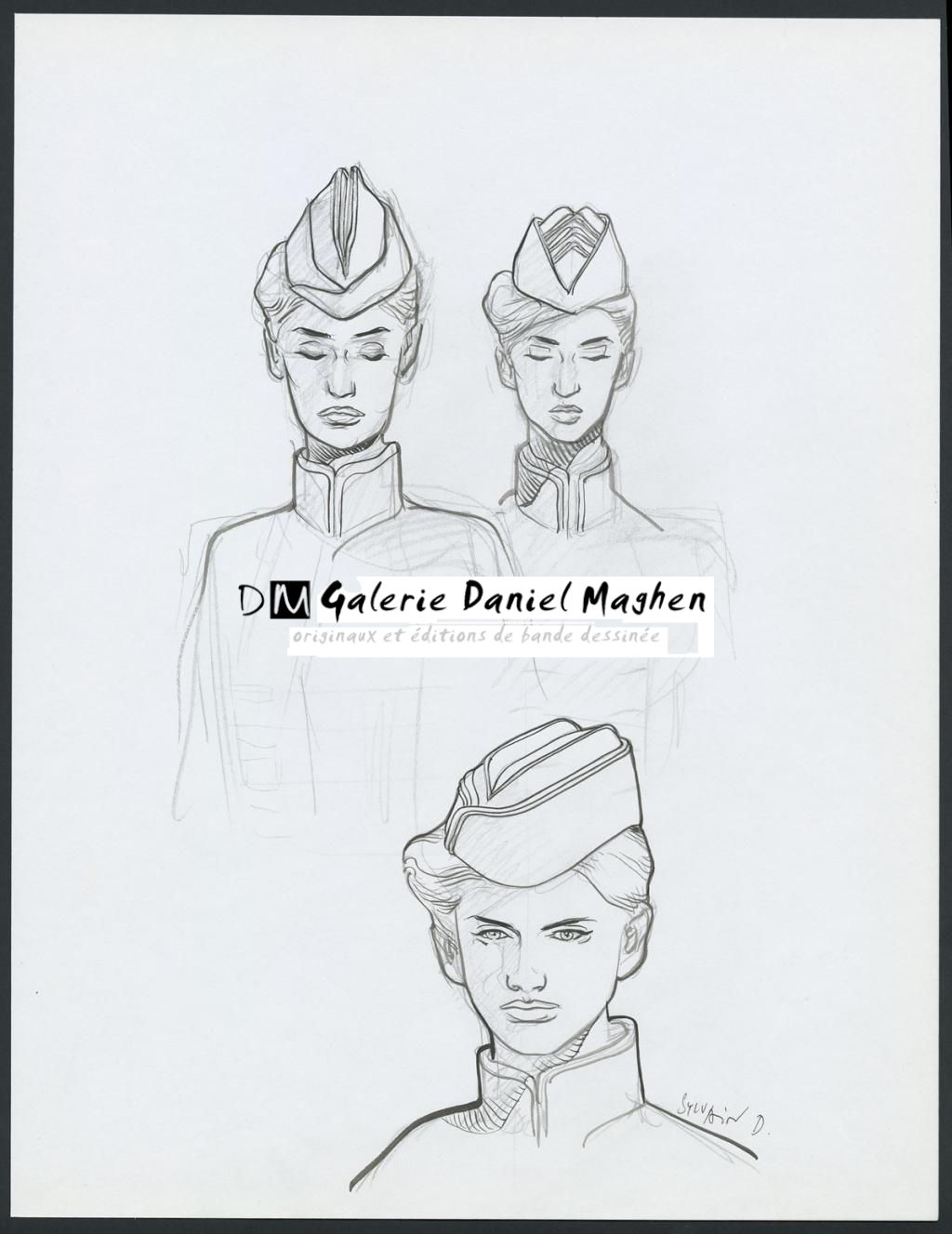 Concept pour le film Valérian et la cité des mille planètes de Luc Besson - Sylvain Despretz - Encre de Chine et mine de plomb sur papier - 4232