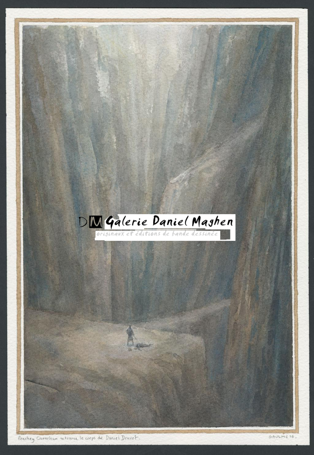 Illustration originale
pour l'édition luxe de l'album : "L'Homme qui voulut être roi" de Rudyard Kipling - Armel Gaulme - Aquarelle sur papier - 4830