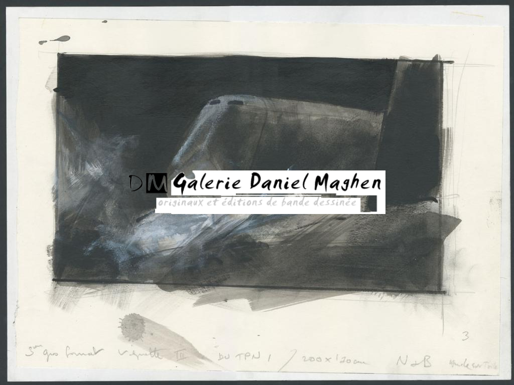 Illustration originale réalisée en 2016 pour le film de Bong Joon-Ho - Jean-Marc Rochette - Huile sur papier - 5158