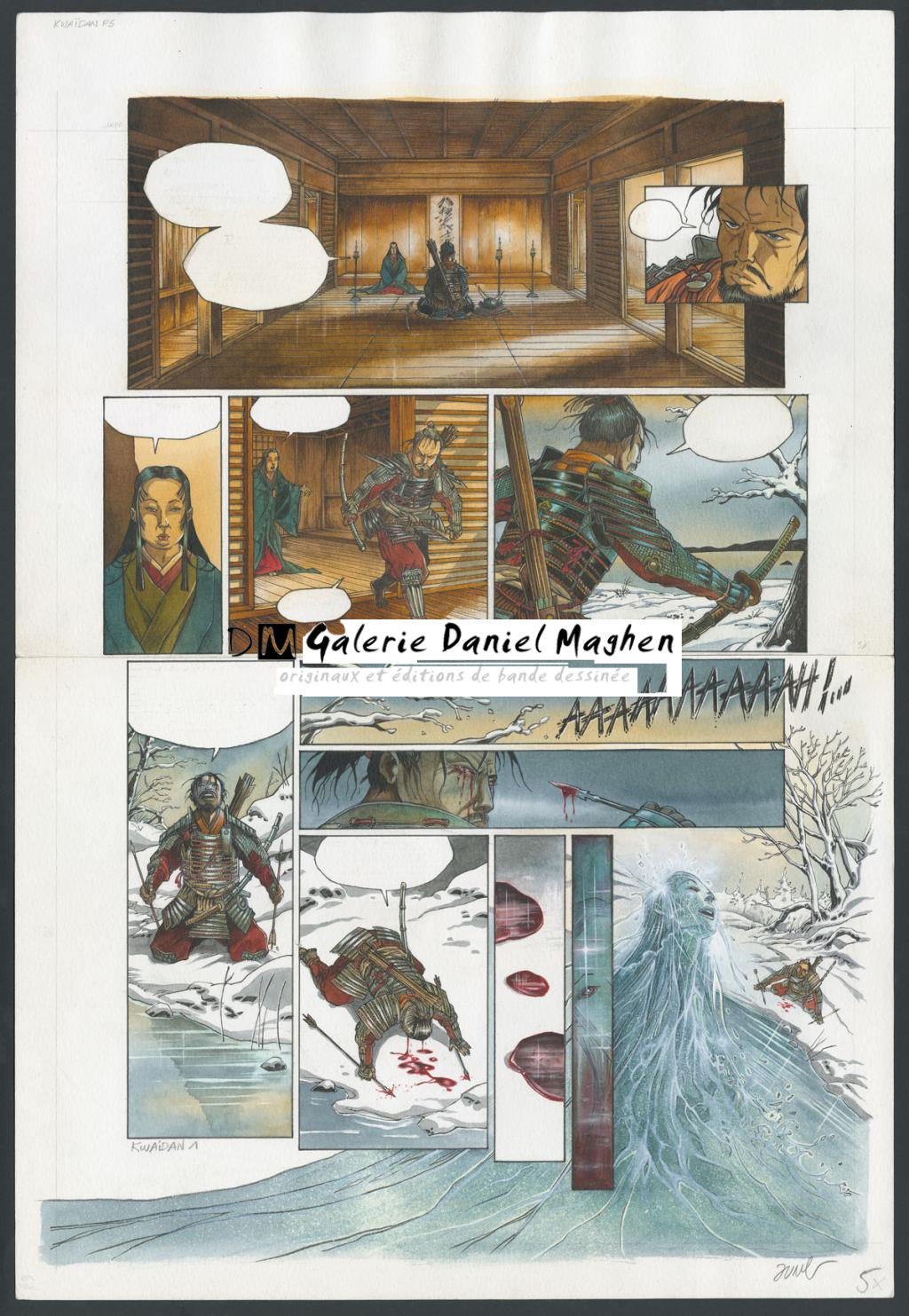 Planche originale - Jung - Technique mixte - 4848