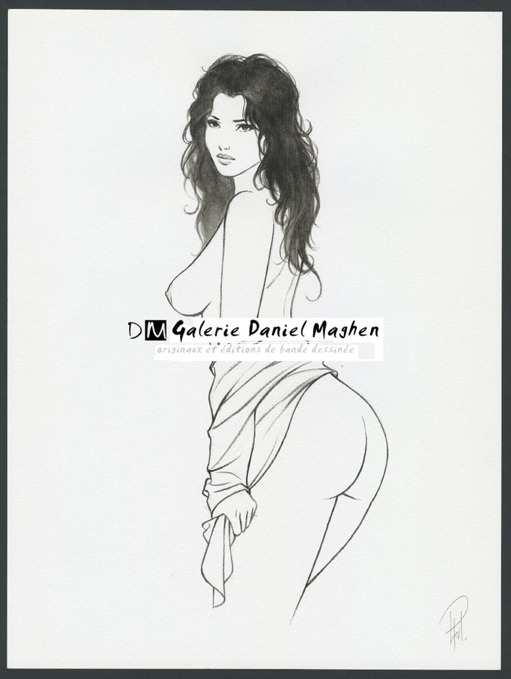 Illustration origianle - Laurent Paturaud - Encre de Chine sur papier - 4876