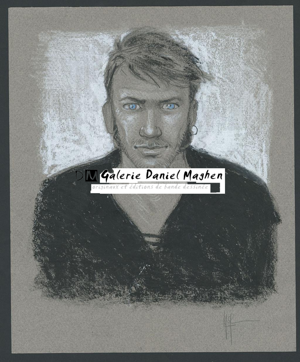 Illustration originale - Emmanuel Lepage - Encre de Chine et aquarelle sur papier - 4662