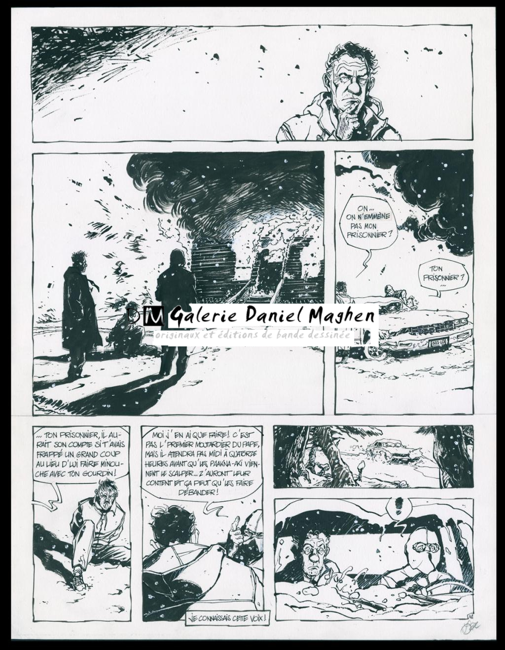 Planche originale n°41 - Christian Lax - Encre de Chine sur papier - 4762