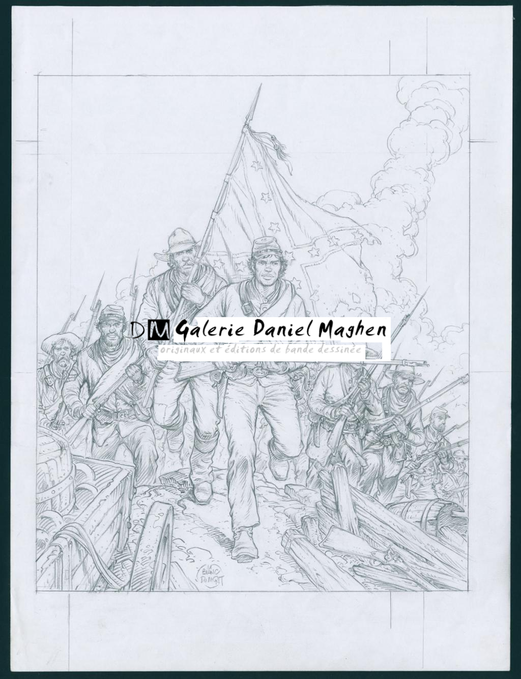 Crayonné original pour la couverture - Michel Blanc-Dumont - Crayon sur papier - 5129