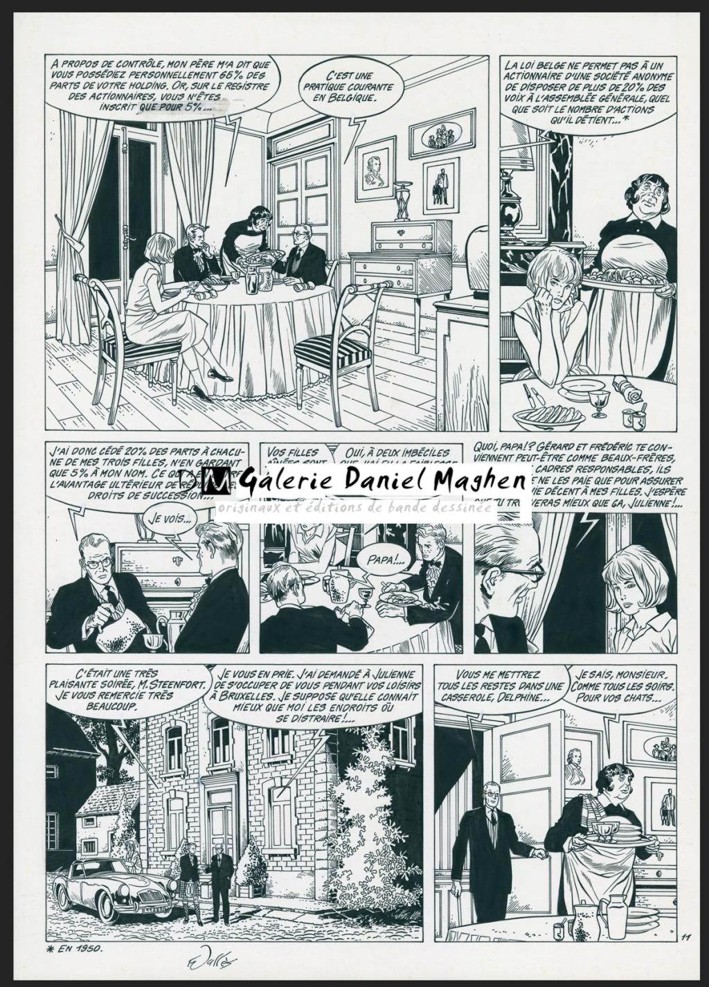 Planche originale n°11 - Francis Vallès - Encre de Chine sur papier - 5594