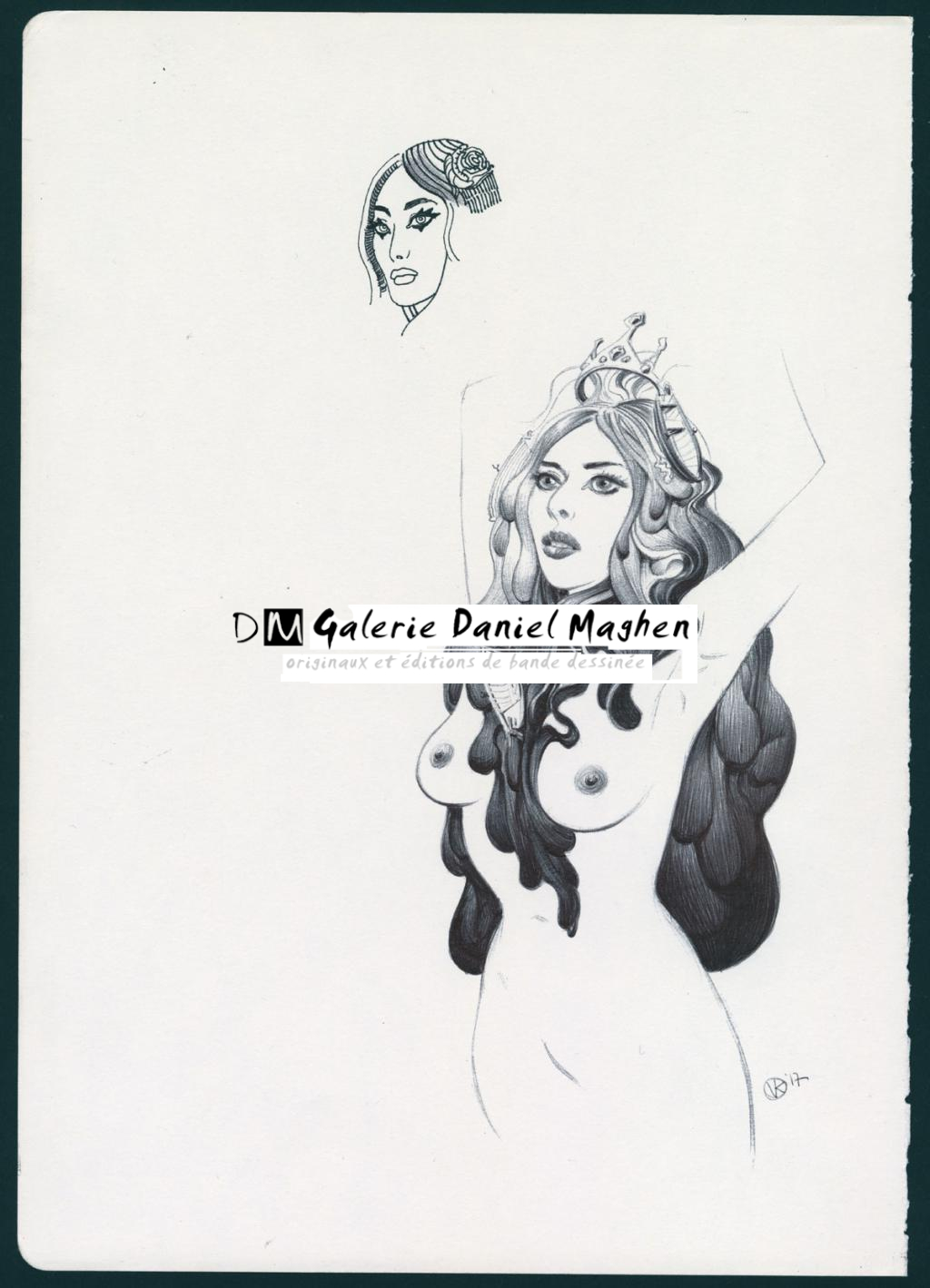 Illustration originale - Viktor Kalvachev - Bic sur papier

 - 4592