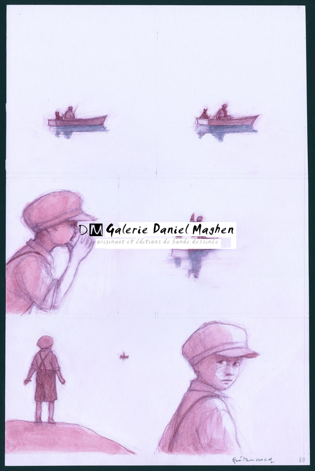 Planche originale
N° 89 - Gaetan Nocq - Acrylique et crayons de couleur - 4591