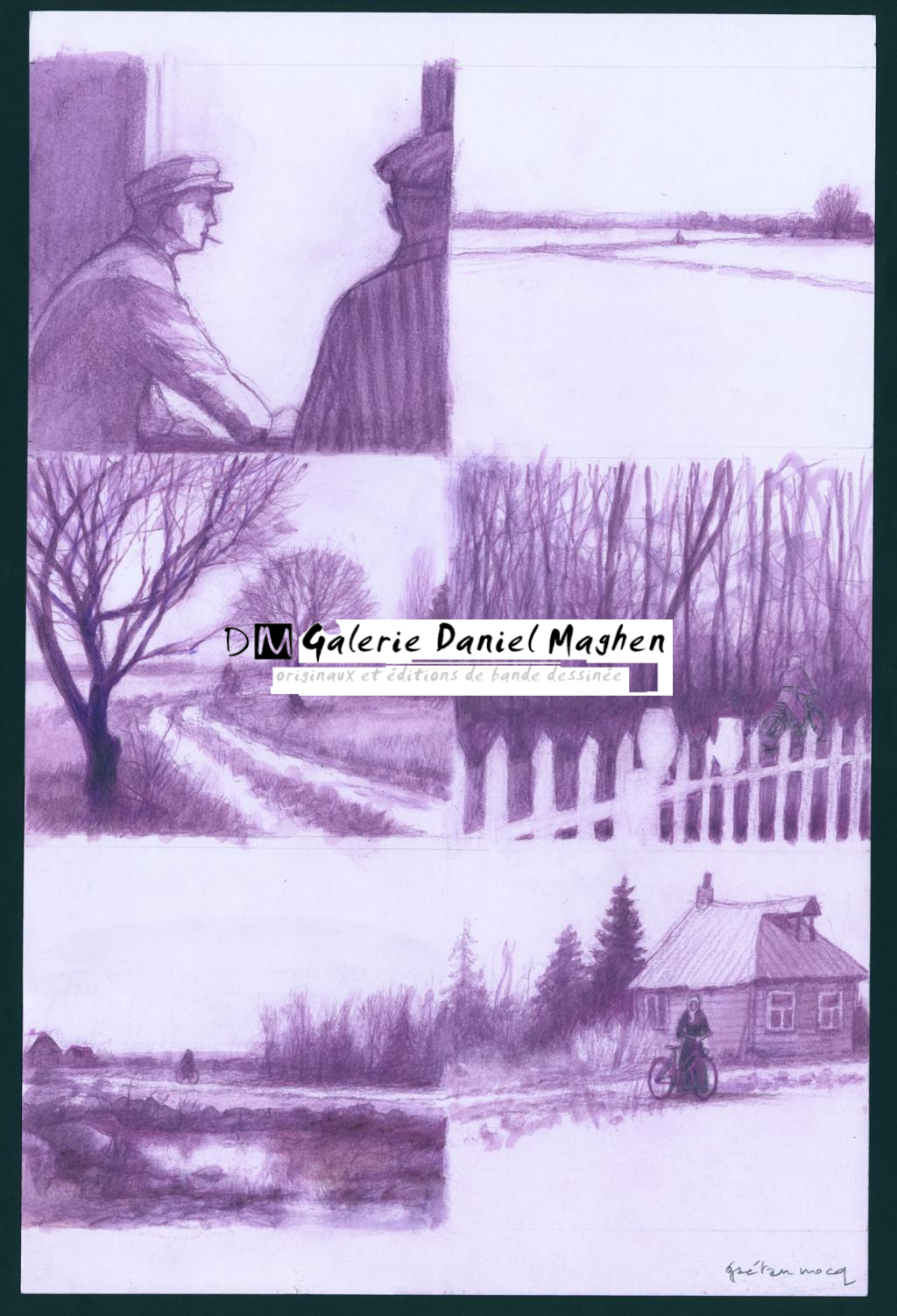 Planche originale
N° 113 - Gaetan Nocq - Acrylique et crayons de couleur - 4589