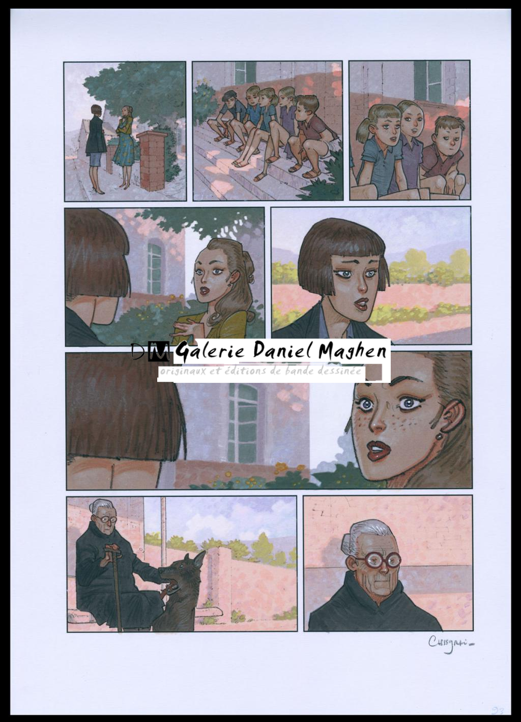Planche originale N°93 - Didier Cassegrain - Technique mixte - 4574