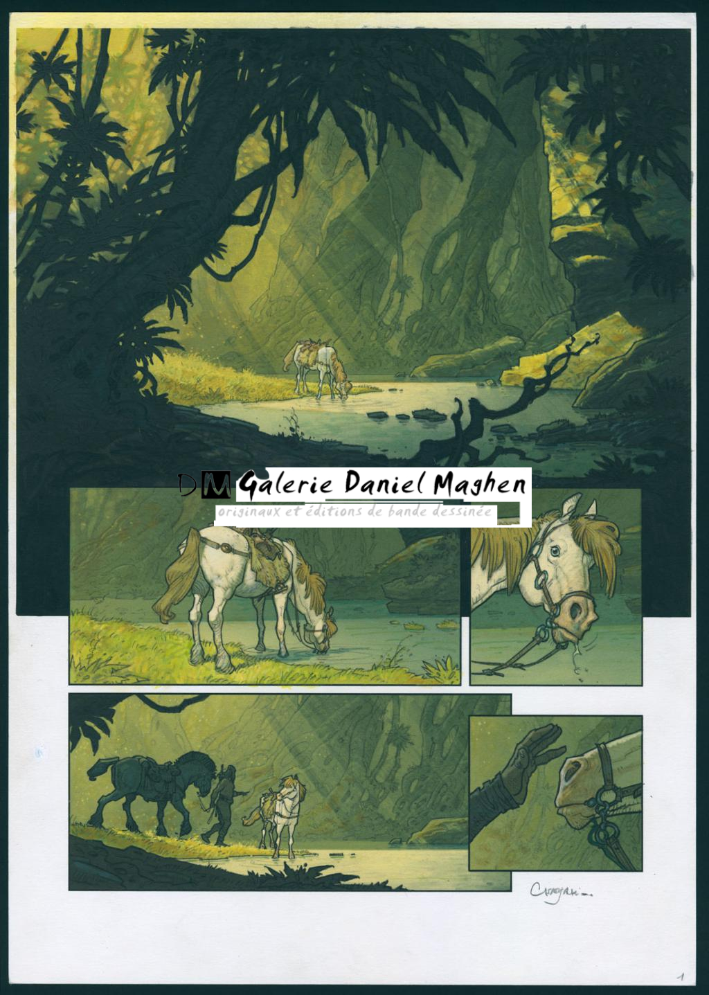 Planche originale n°1 - Didier Cassegrain - Technique mixte - 6437