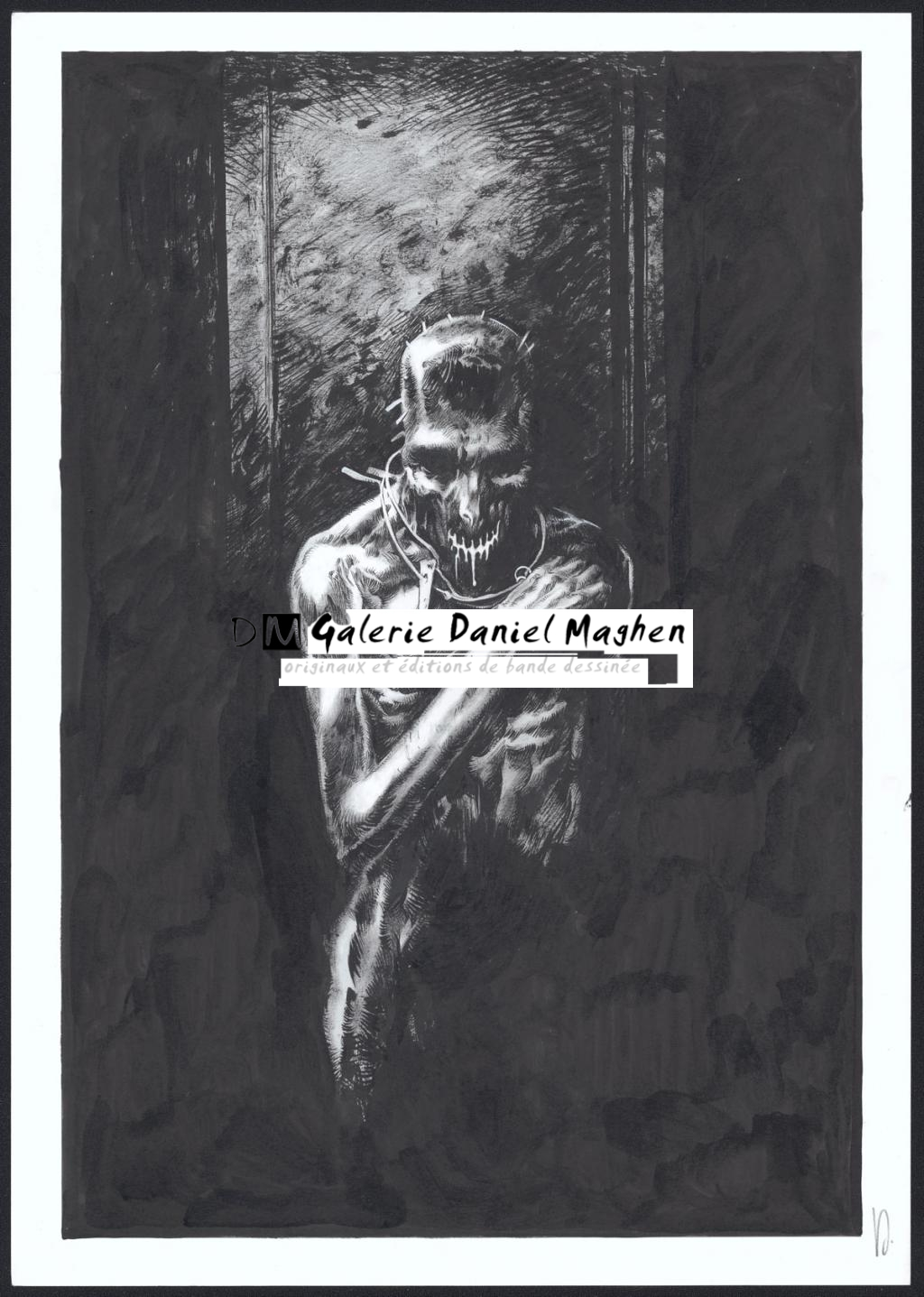 Planche originale n°58 - Virginie Augustin - Encre de Chine sur papier - 4560