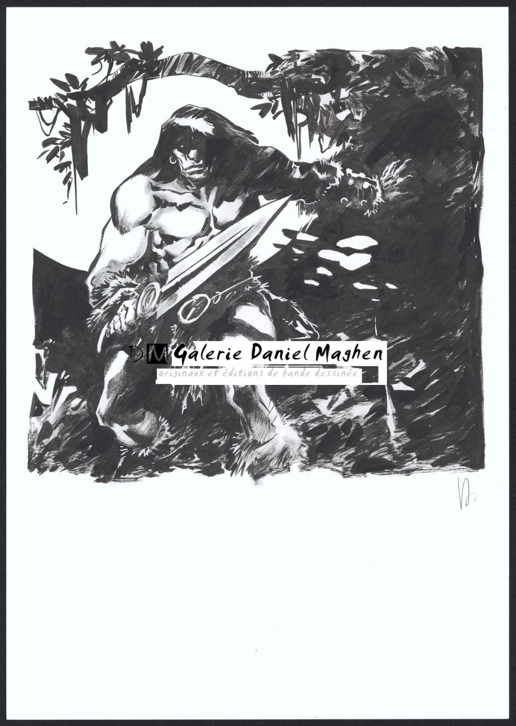 Illustration originale - Virginie Augustin - Encre de Chine sur papier - 4559