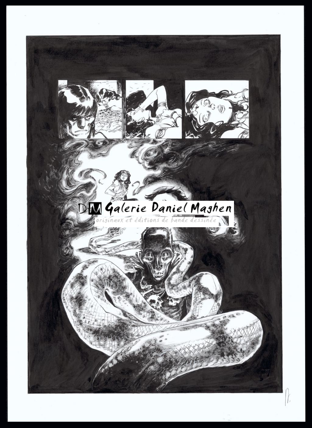 Planche originale n°24 - Virginie Augustin - Encre de Chine sur papier - 4958