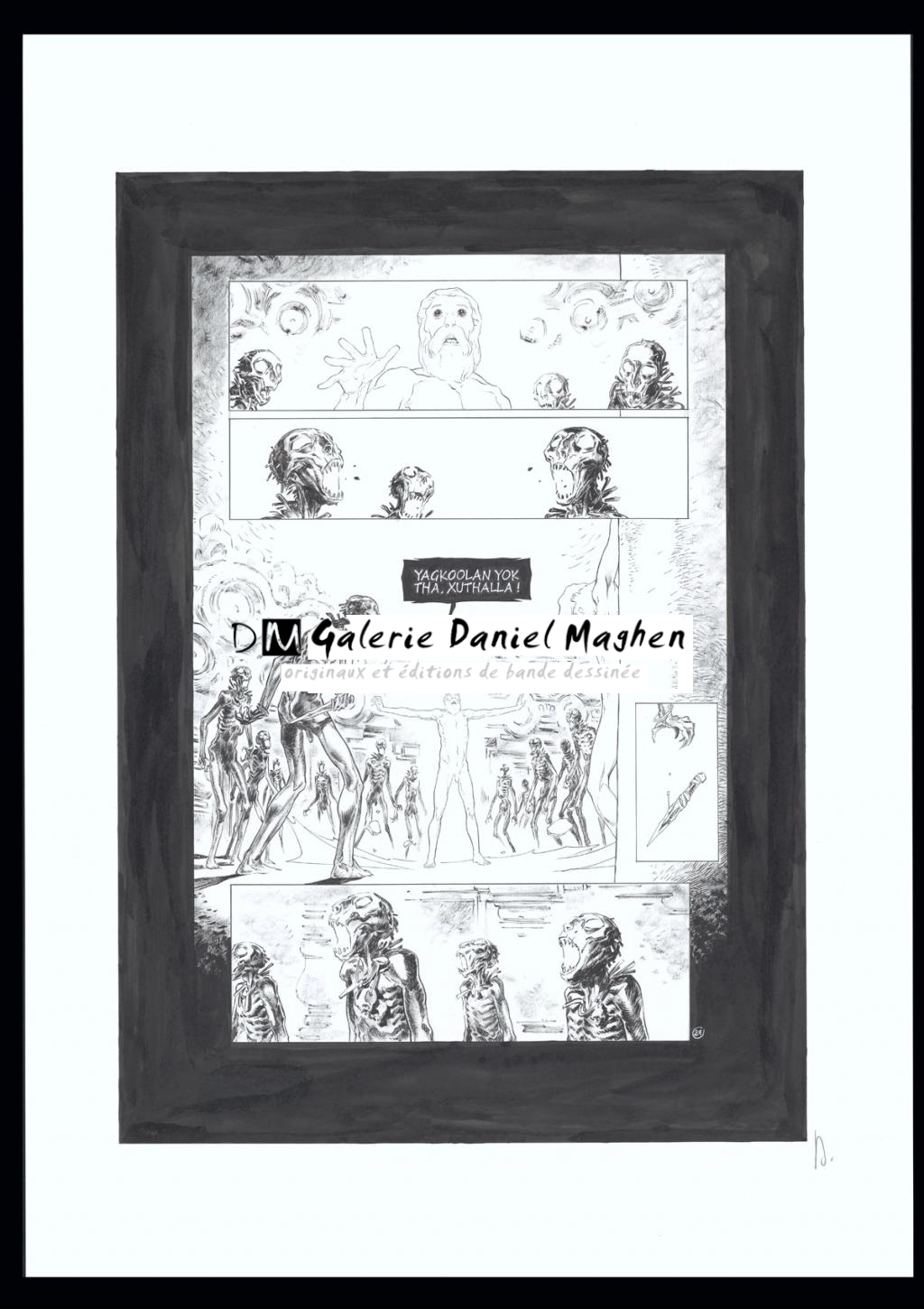 Planche originale n°27 - Virginie Augustin - Encre de Chine sur papier - 4936