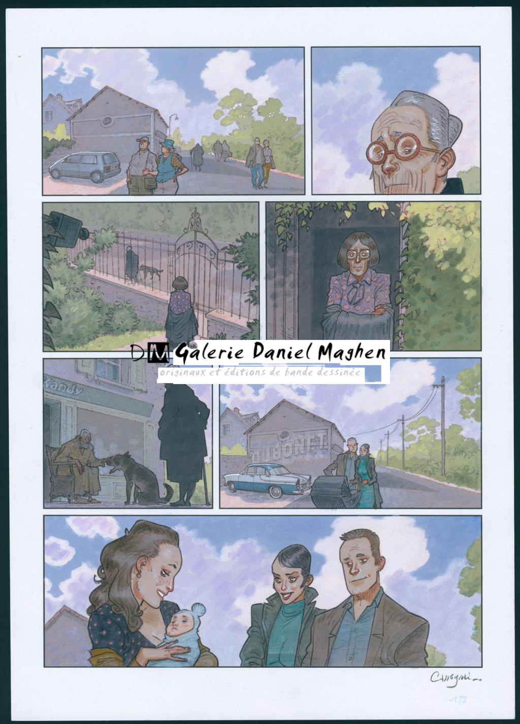 Planche originale  N°133 - Didier Cassegrain - Technique mixte - 4753