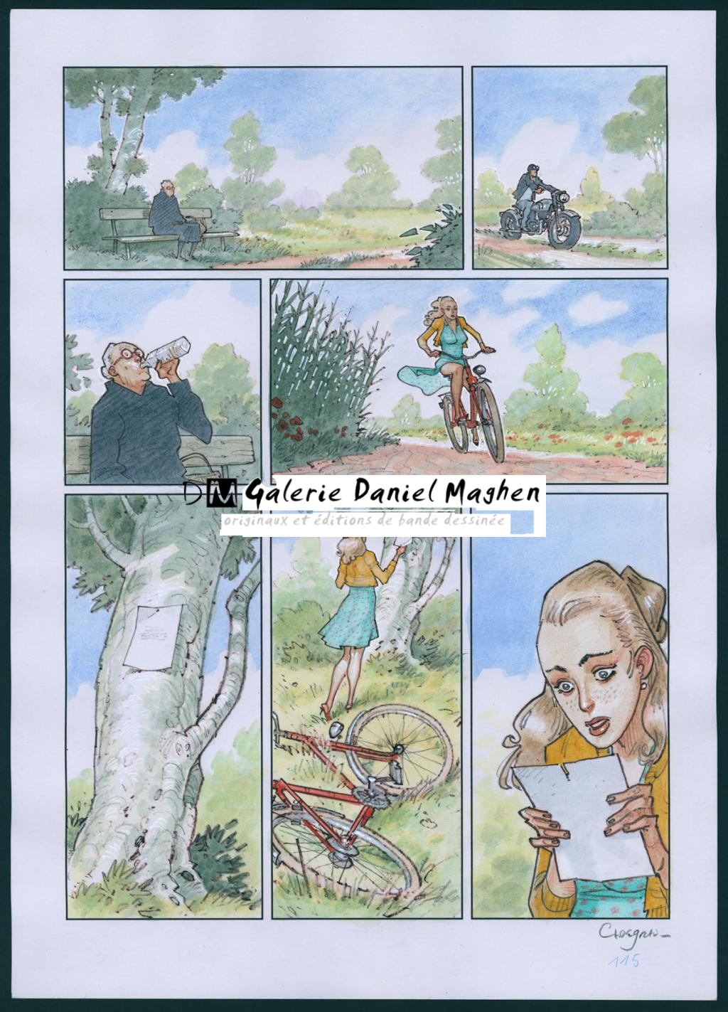 Planche originale  N°115 - Didier Cassegrain - Technique mixte - 5638