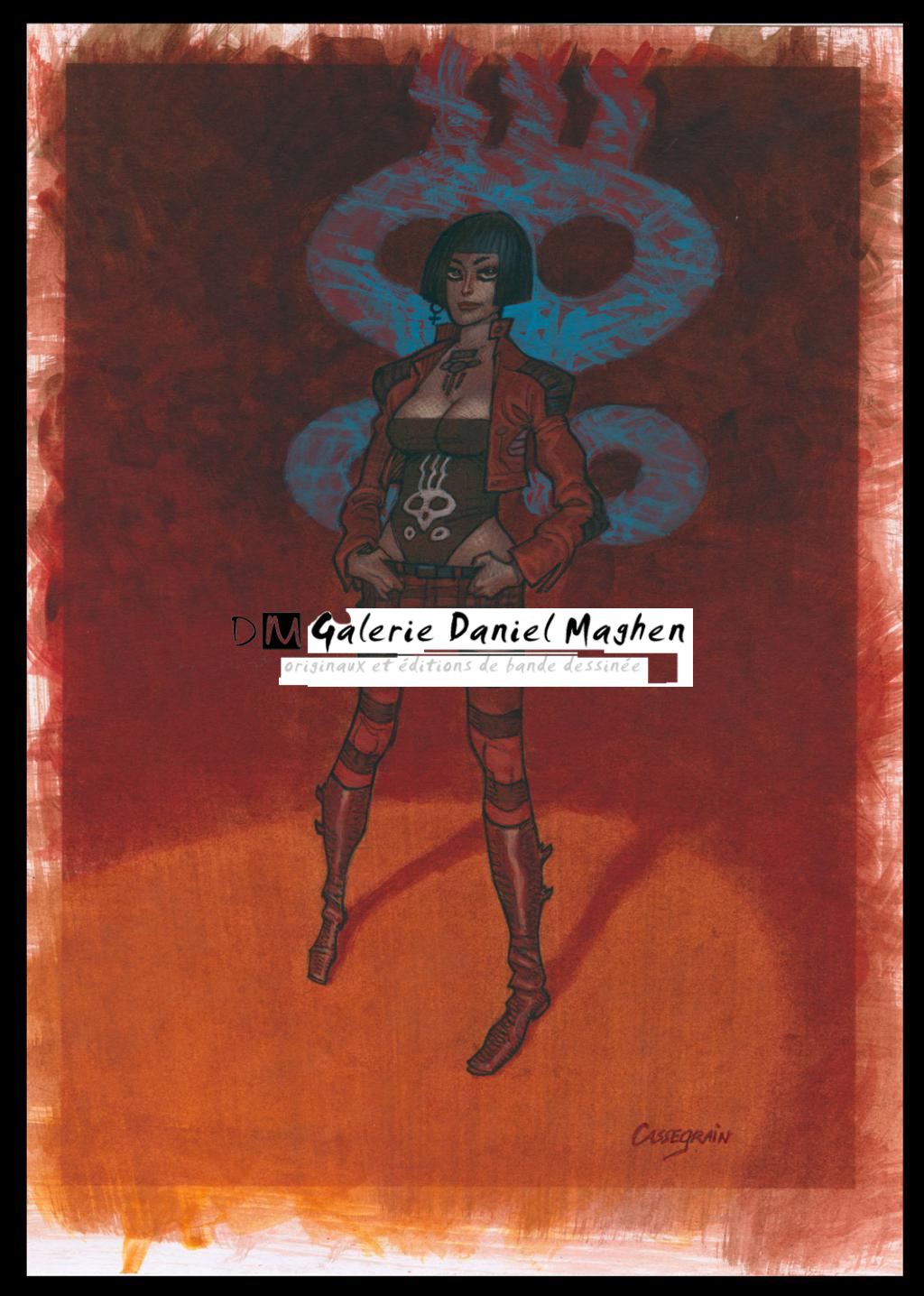 Illustration originale
" Carmen Mc Callum - Didier Cassegrain - Technique mixte - 4757