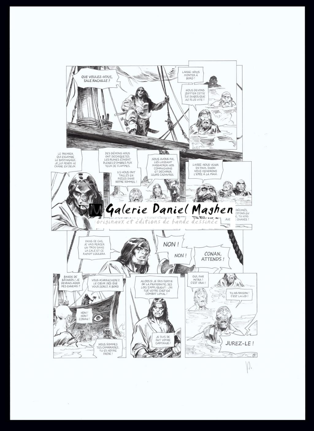 Planche originale n°55 - Virginie Augustin - Encre de Chine sur papier - 4648