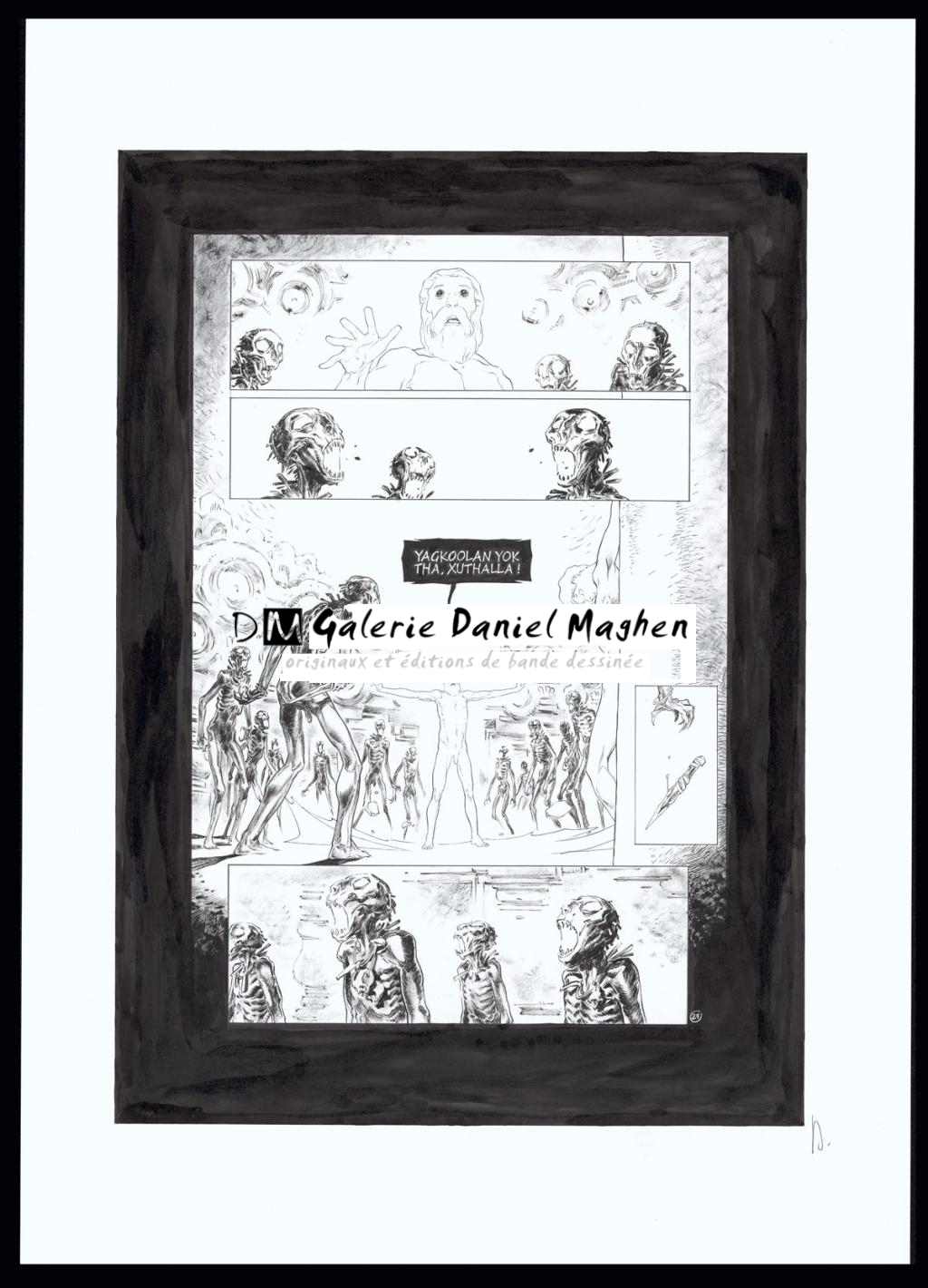 Planche originale n°45 - Virginie Augustin - Encre de Chine sur papier - 4760