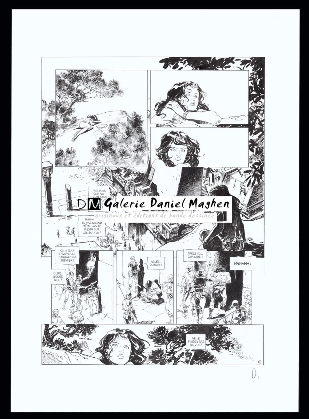 Planche originale n°41 - Virginie Augustin - Encre de Chine sur papier - 4644