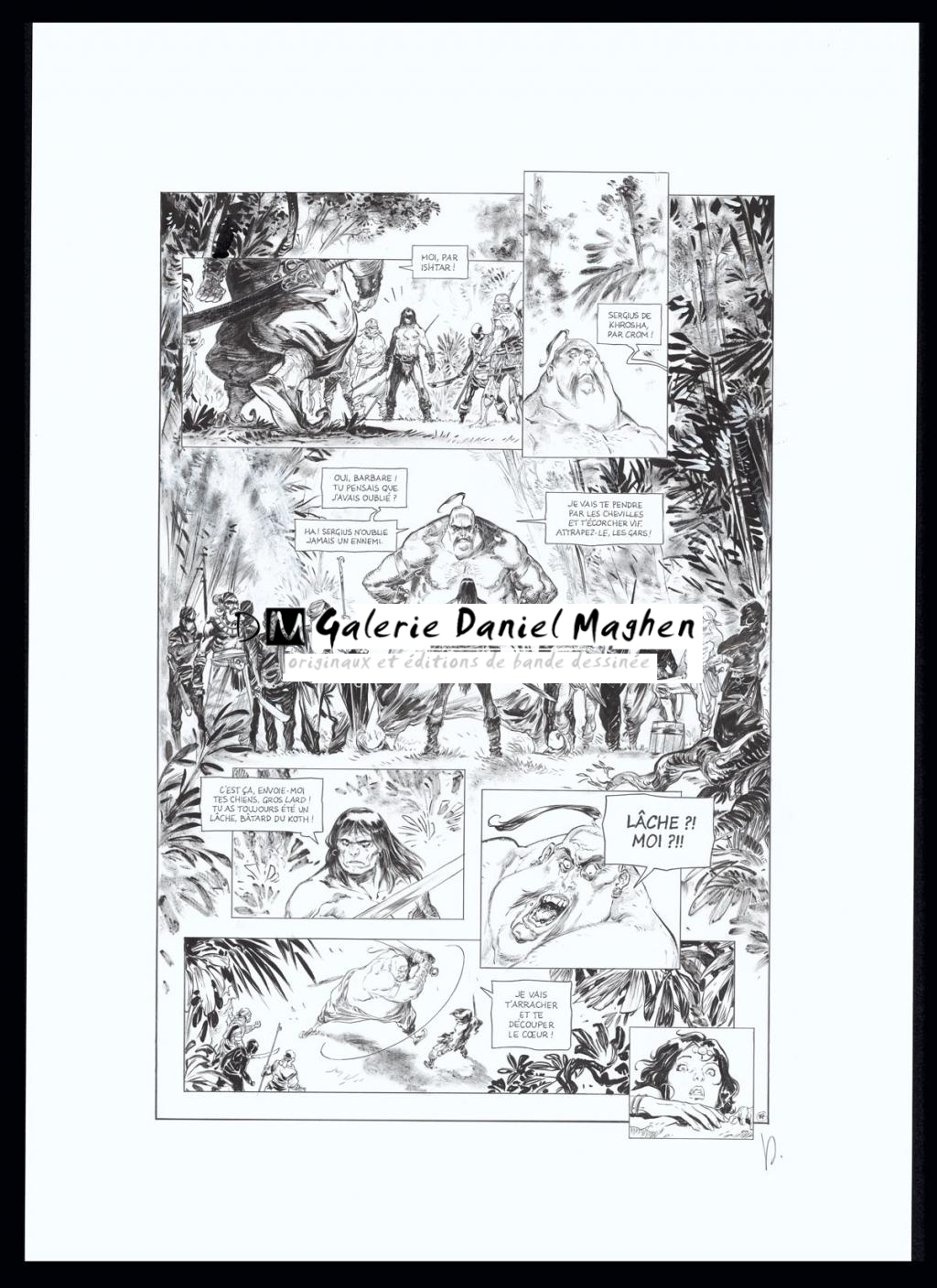 Planche originale n°37 - Virginie Augustin - Encre de Chine sur papier - 4640