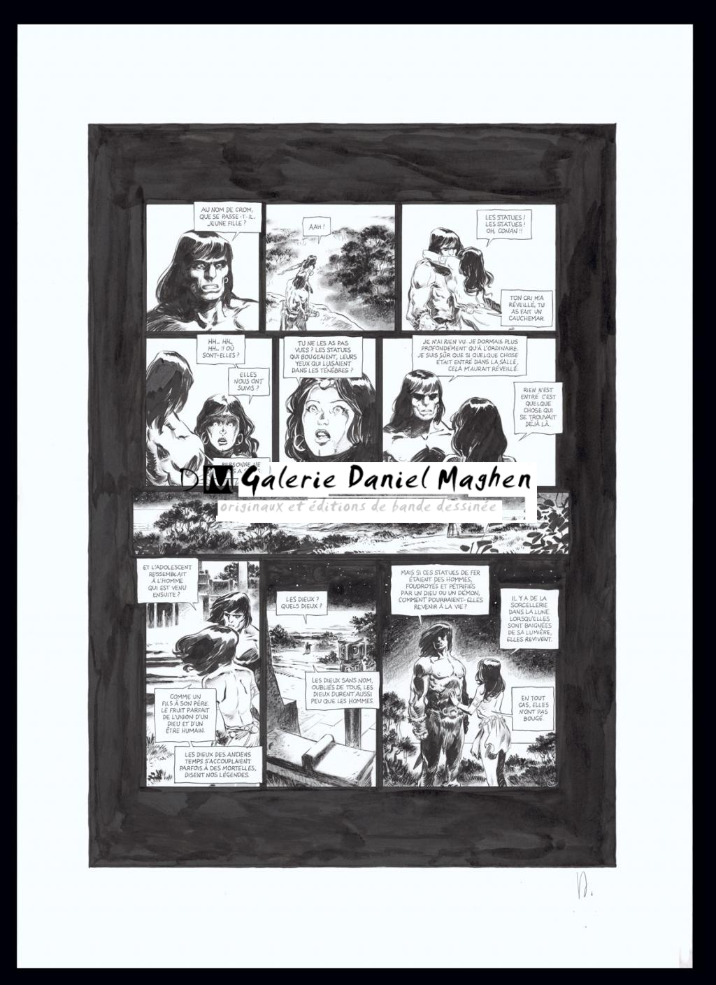 Planche originale n°30 - Virginie Augustin - Encre de Chine sur papier - 4637