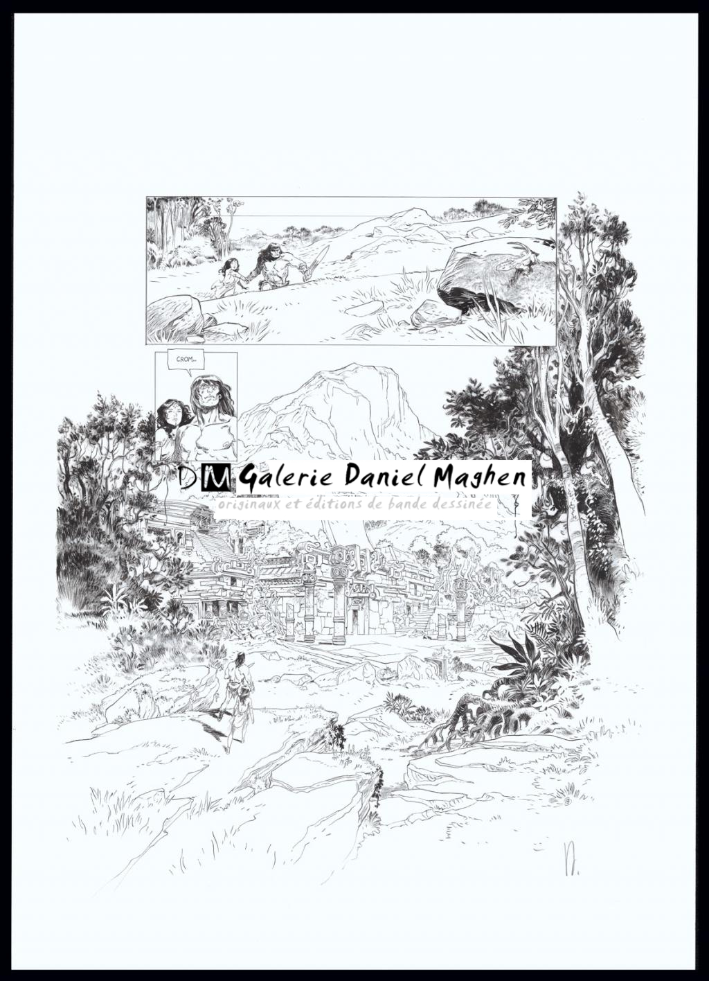 Planche originale n°17 - Virginie Augustin - Encre de Chine sur papier - 4943