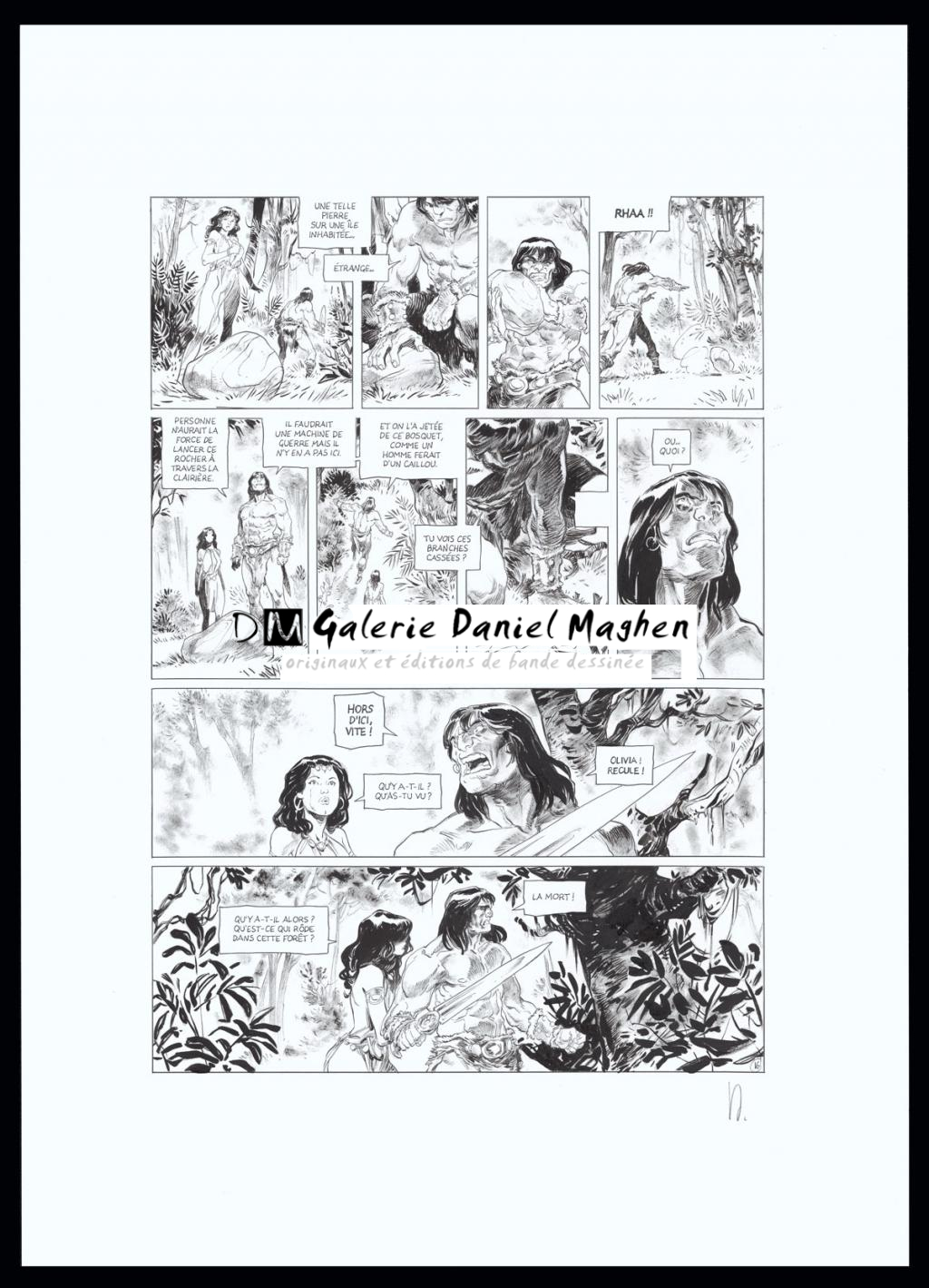 Planche originale n°16 - Virginie Augustin - Encre de Chine sur papier - 4634