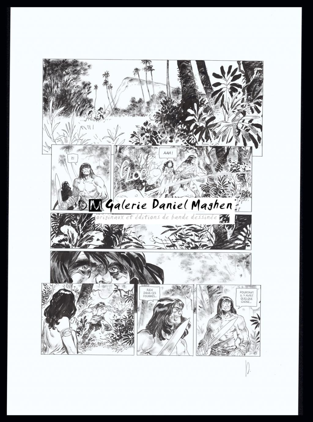 Planche originale n°15 - Virginie Augustin - Encre de Chine sur papier - 4633