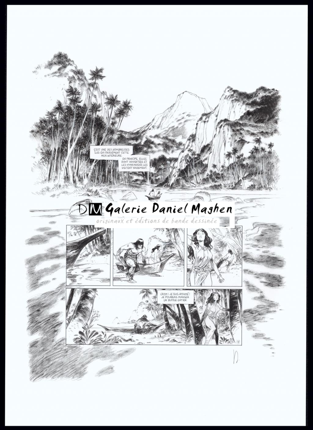 Planche originale
n°10 - Virginie Augustin - Encre de Chine sur papier - 6439