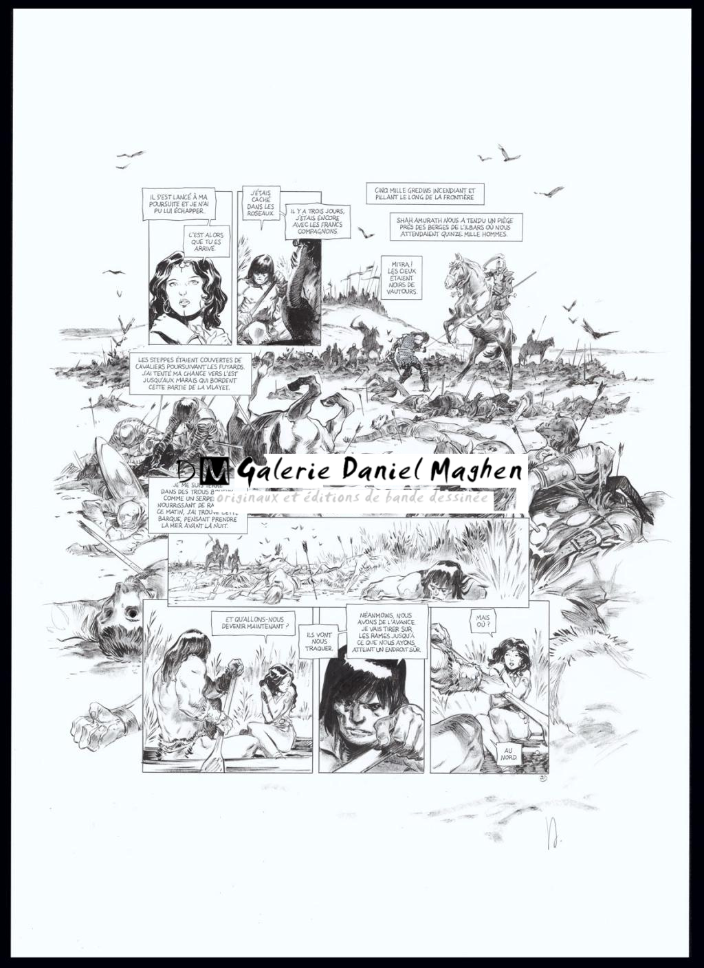 Planche originale n°8 - Virginie Augustin - Encre de Chine sur papier - 4942