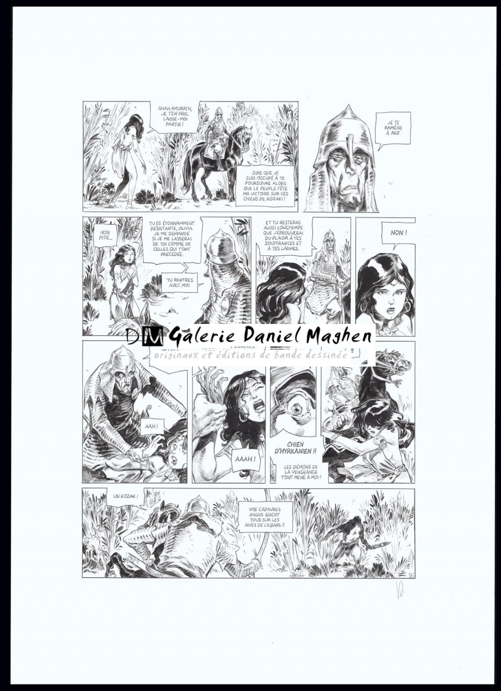 Planche originale n°2 - Virginie Augustin - Encre de Chine sur papier - 4625