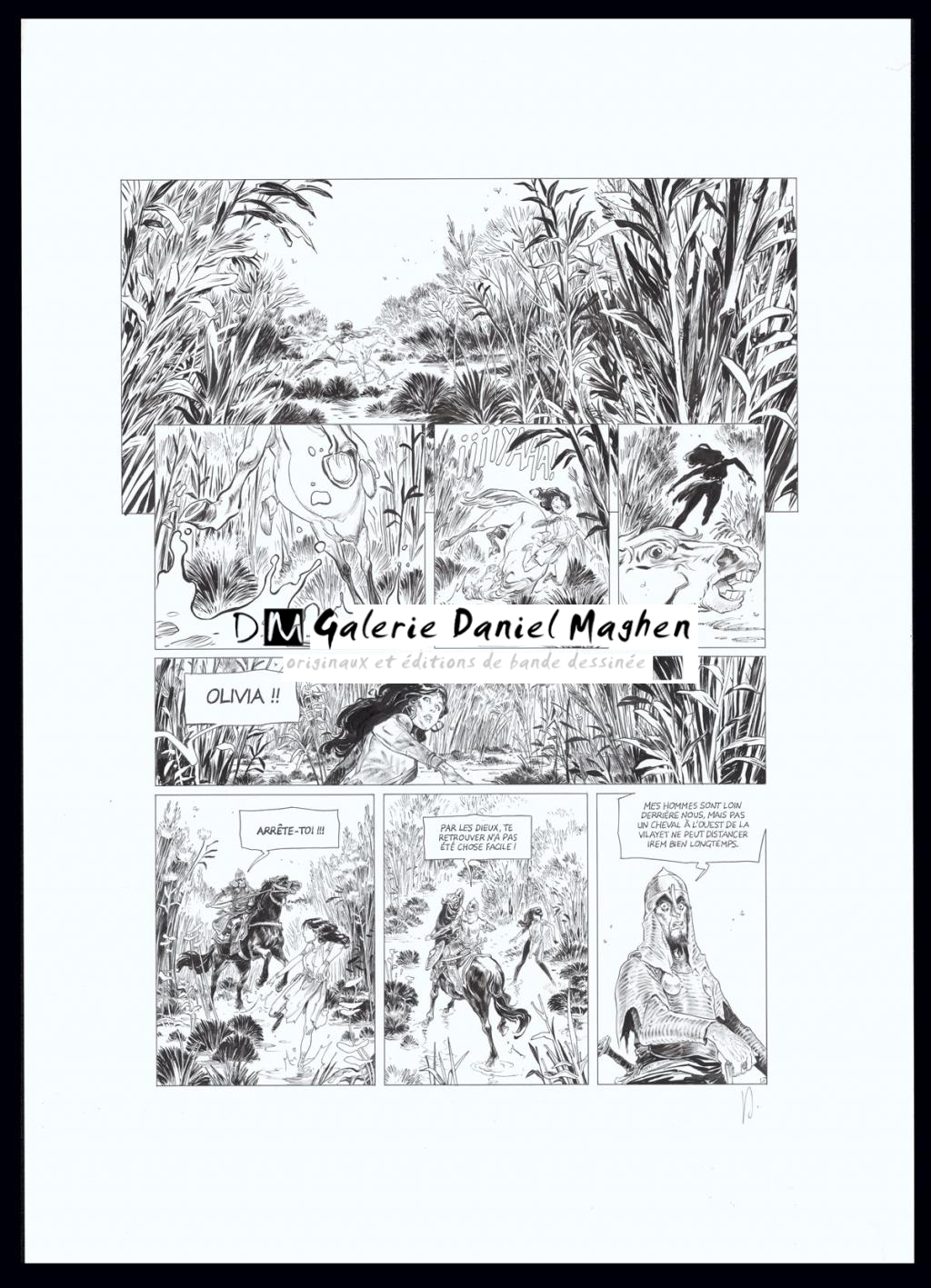 Planche originale n°1 - Virginie Augustin - Encre de Chine sur papier - 4624