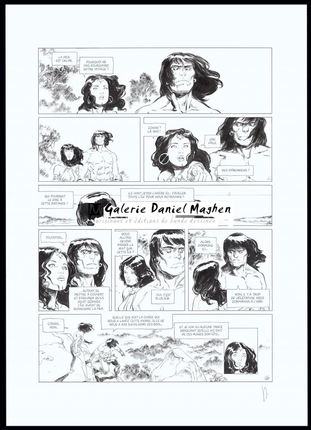 Planche originale n°22 - Virginie Augustin - Encre de Chine sur papier - 4623
