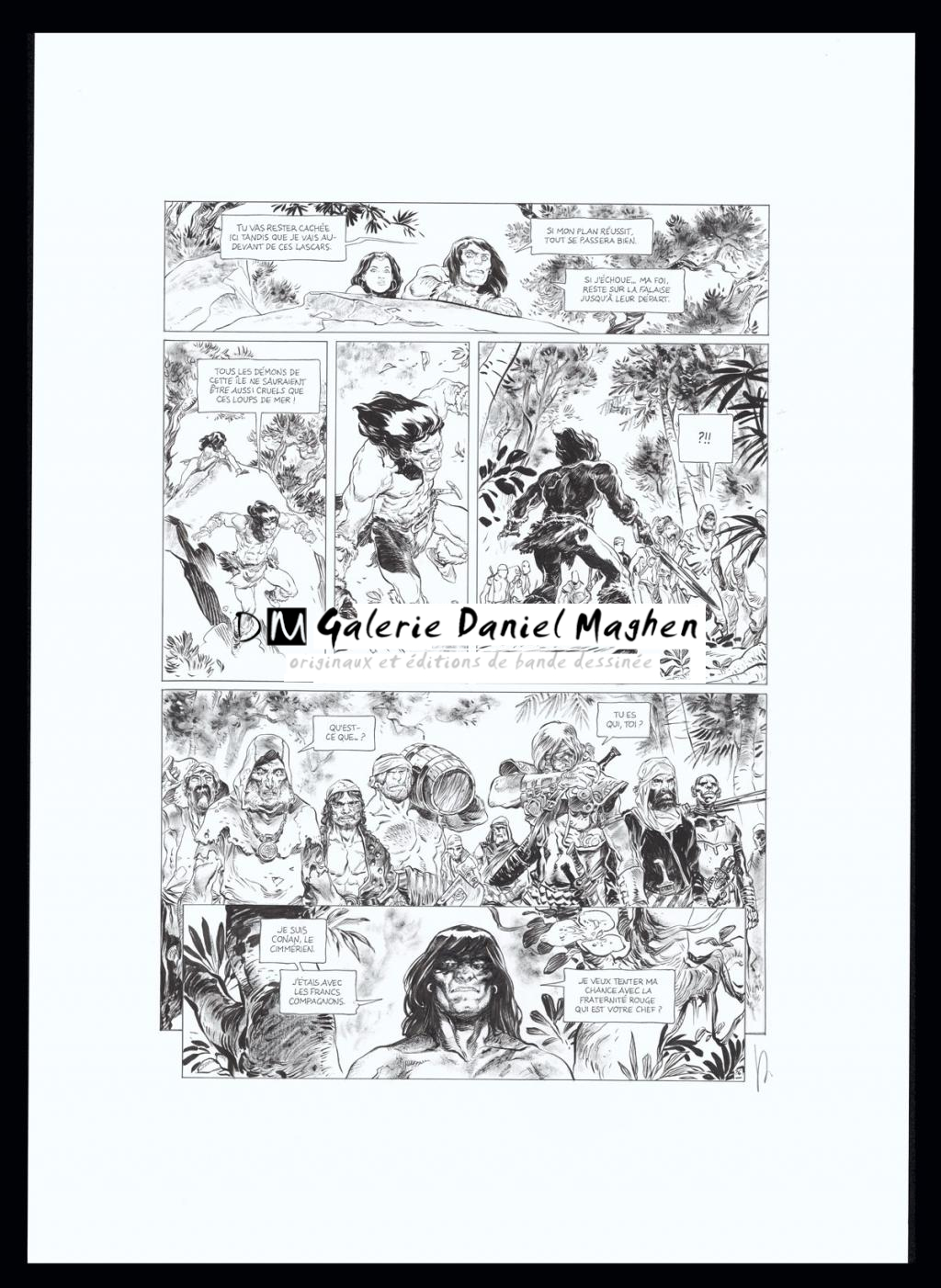 Planche originale n°36 - Virginie Augustin - Encre de Chine sur papier - 4622