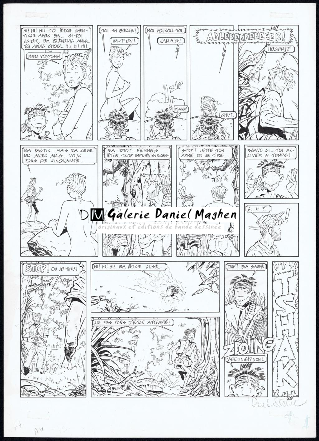 Planche originale N°26 - René Sterne - Encre de Chine sur papier - 4928