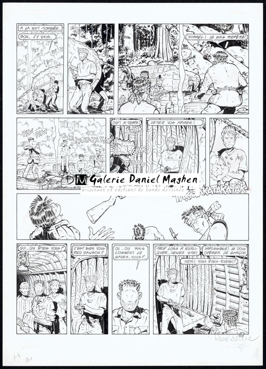 Planche originale N°30 - René Sterne - Encre de Chine sur papier - 4619