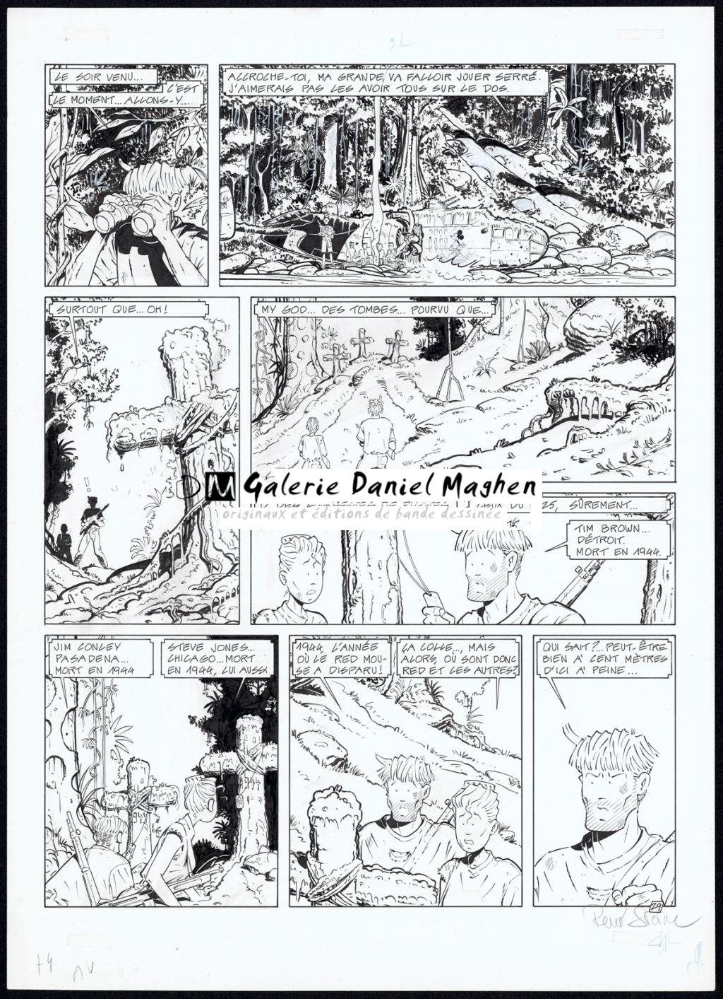 Planche originale N°29 - René Sterne - Encre de Chine sur papier - 4927