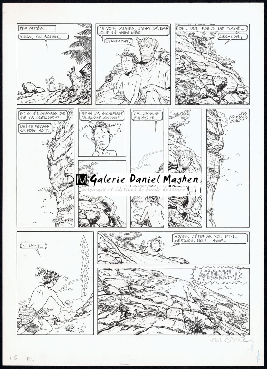 Planche originale N°09 - René Sterne - Encre de Chine sur papier - 4616