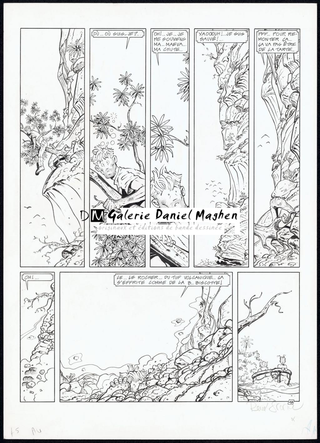 Planche originale N°12 - René Sterne - Encre de Chine sur papier - 4615