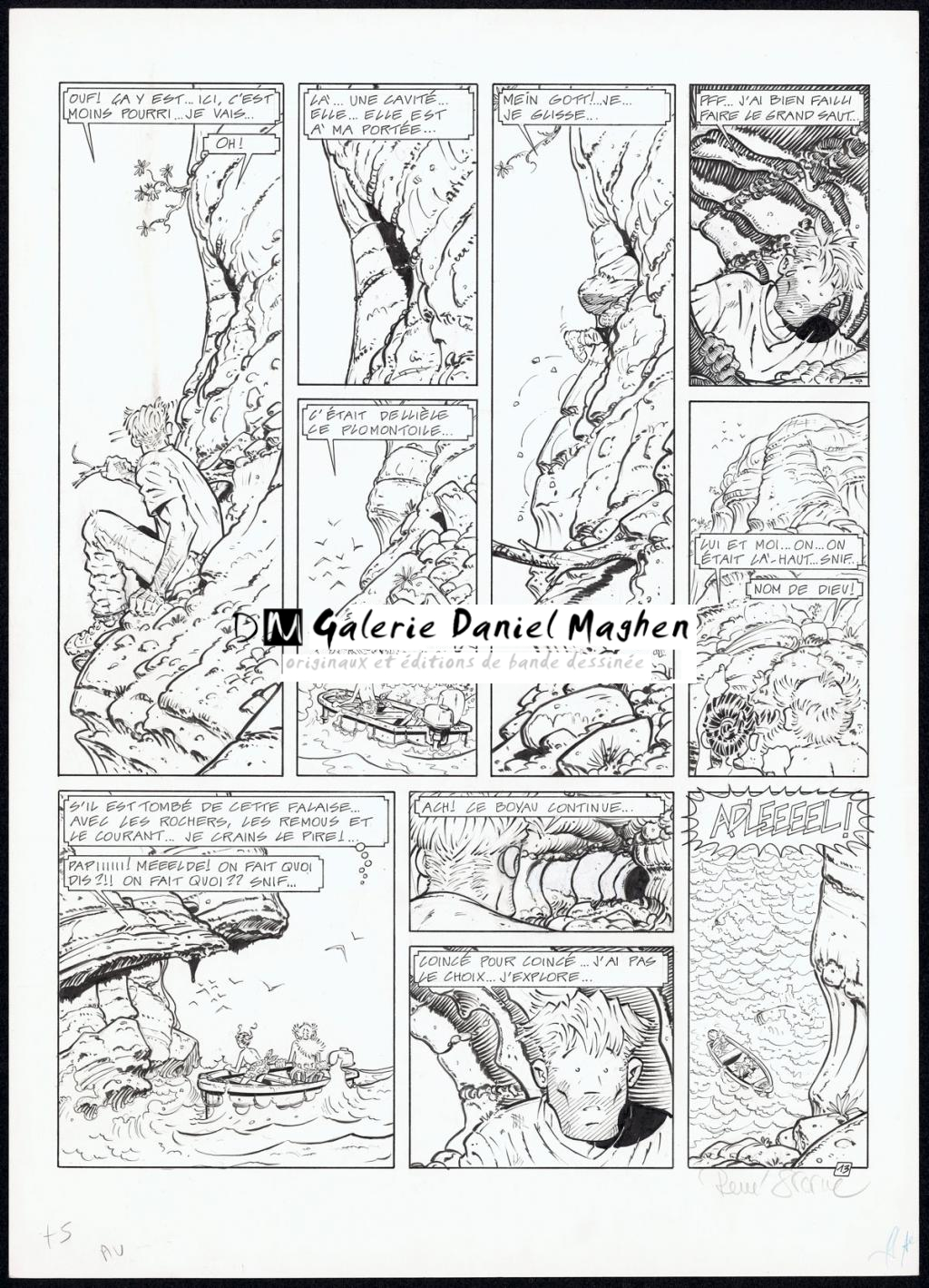 Planche originale N°13 - René Sterne - Encre de Chine sur papier - 4614